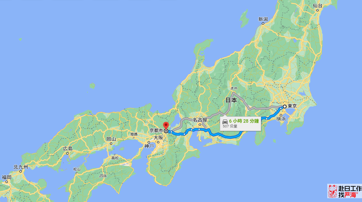 日本的东京和京都是一个地方吗